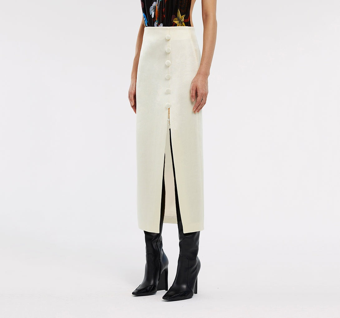 GLOSSY SKIRT