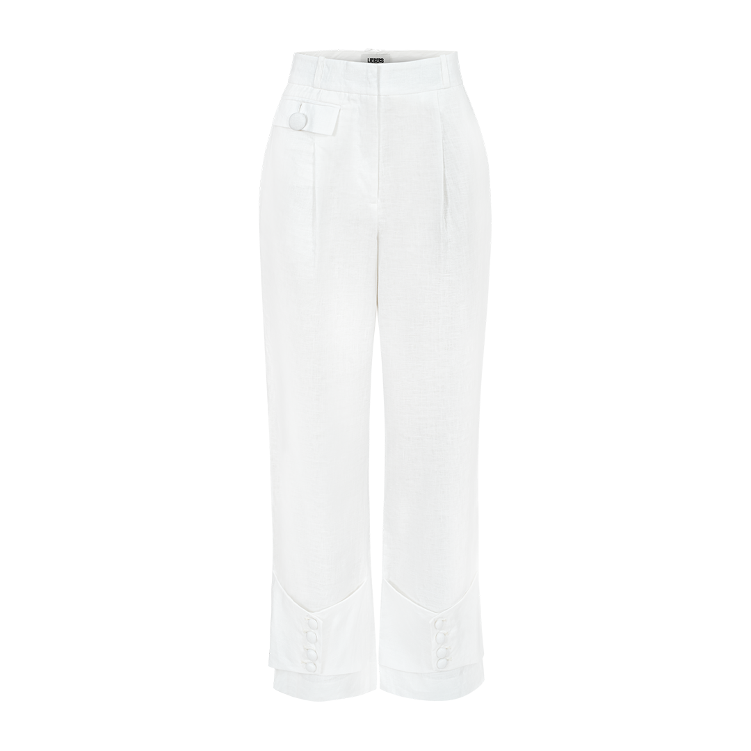 Linen Pants White