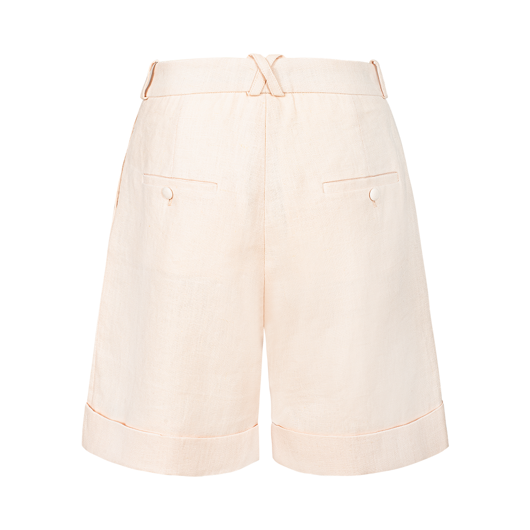 Linen Bermuda Shorts