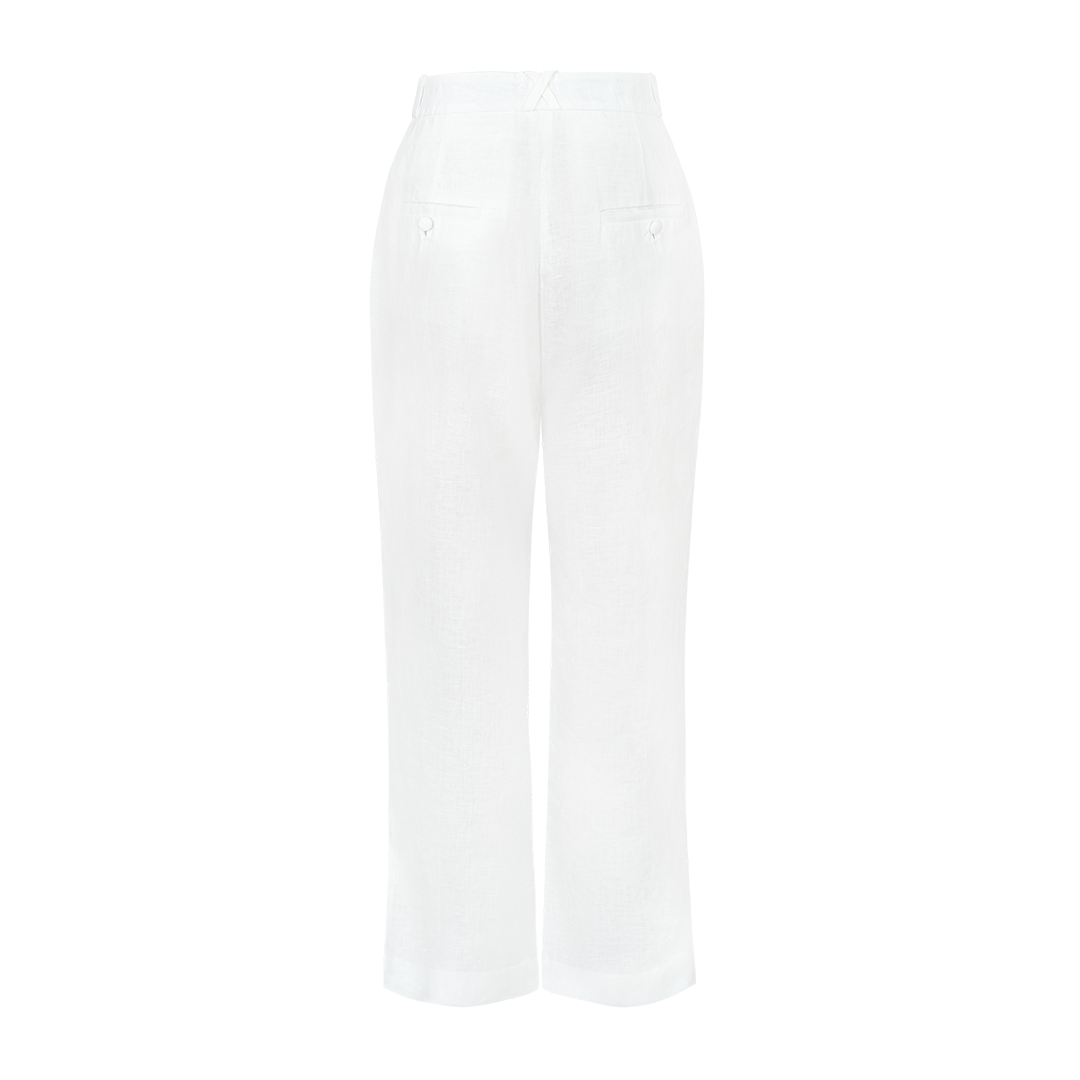 Linen Pants White