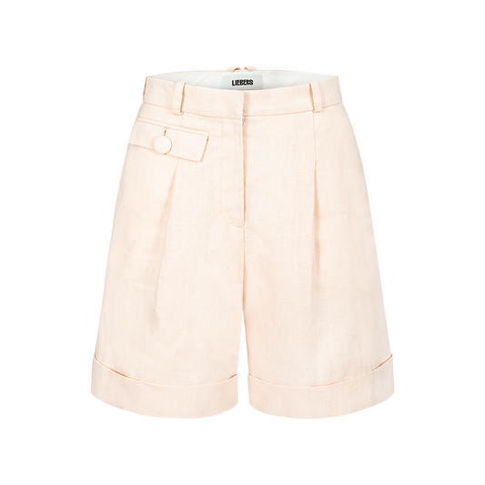 Linen Bermuda Shorts